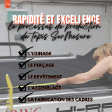 Rapidité et Excellence - Le Processus de Production de Tapis SurMesure